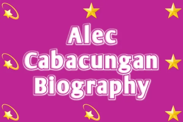 Alec Cabacungan Wikipedia